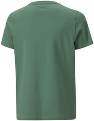 Футболка Puma Ess Logo Tee 586960 37/176, зеленая цена и информация | Рубашки для мальчиков | pigu.lt