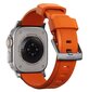 Nomad Rugged Band Ultra Orange цена и информация | Išmaniųjų laikrodžių ir apyrankių priedai | pigu.lt