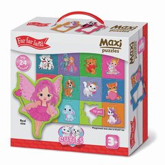 Макси-пазл - Милашки (61 x 47см) цена и информация | Развивающие игрушки | pigu.lt