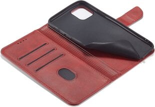 Чехол Wallet Case Xiaomi Redmi Note 13 Pro Plus 5G красный цена и информация | Чехлы для телефонов | pigu.lt