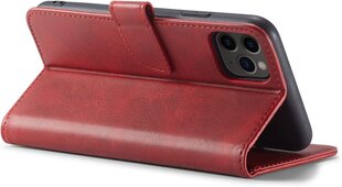 Чехол Wallet Case Xiaomi Redmi Note 13 Pro Plus 5G красный цена и информация | Чехлы для телефонов | pigu.lt