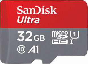 Sandisk SDSQUA4 32GB kaina ir informacija | Atminties kortelės fotoaparatams, kameroms | pigu.lt