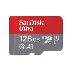 Карта памяти микро-SD с адаптером SanDisk Ultra цена и информация | Карты памяти для фотоаппаратов, камер | pigu.lt