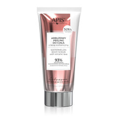 Kūno šveitiklis Apis Watermelon Body Scrub With Volcanic Lava, 200 ml kaina ir informacija | Kūno šveitikliai | pigu.lt