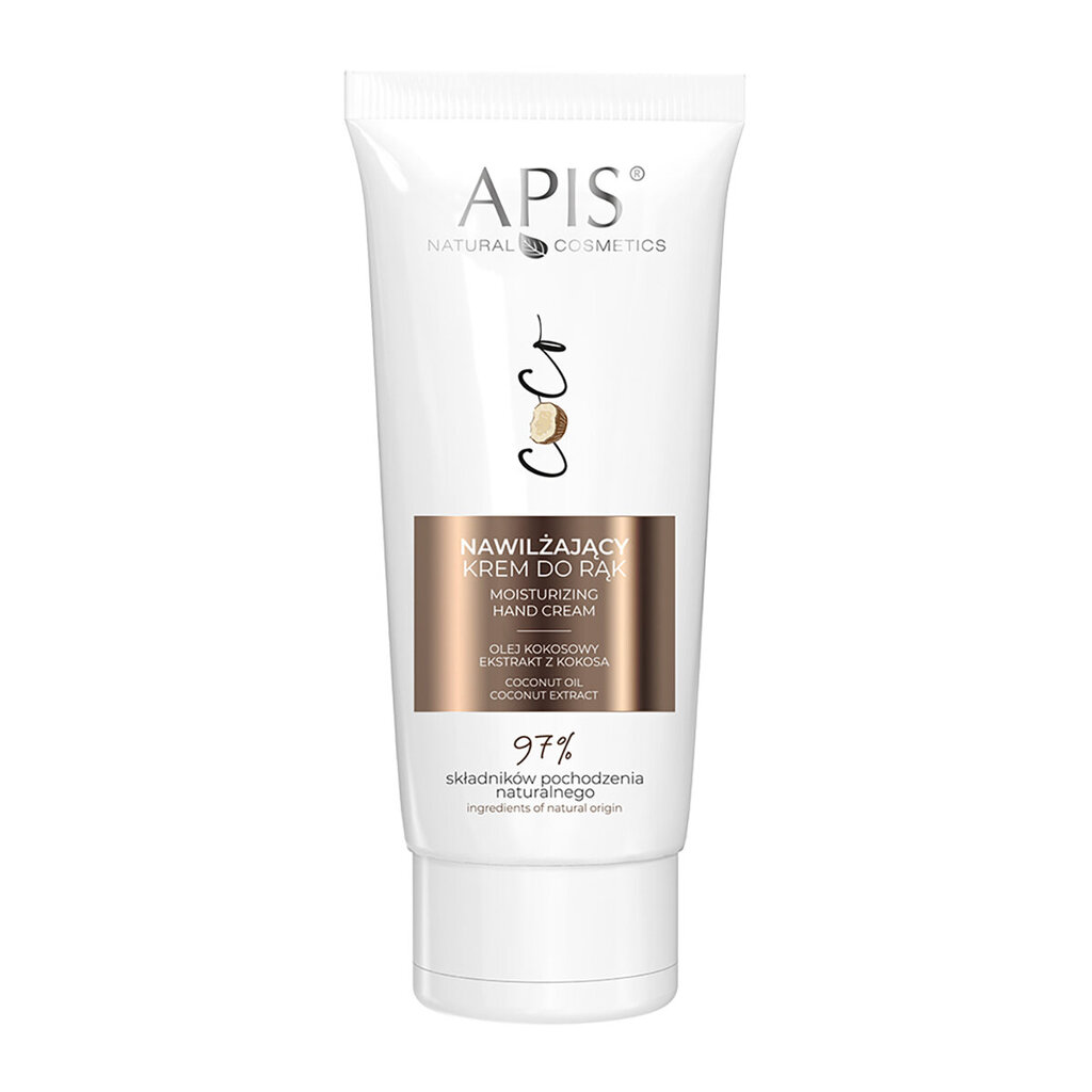 Drėkinamasis rankų kremas Apis Coconut Oil Hand Cream, 50 ml цена и информация | Kūno kremai, losjonai | pigu.lt