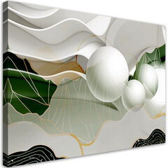 Картина Panvas Print, зеленый реферат с шариками 3D 39,99 цена и информация | Репродукции, картины | pigu.lt