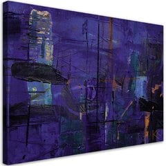 Холст, принт, фиолетовая абстрактная ручная рука 39,99 цена и информация | Репродукции, картины | pigu.lt