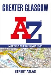 Greater Glasgow A-Z Street Atlas 7th Revised edition kaina ir informacija | Kelionių vadovai, aprašymai | pigu.lt