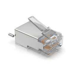Коннектор 8P8C LAN CAT6 UBIQUITI UISP-Connector-SHD цена и информация | Кабели и провода | pigu.lt