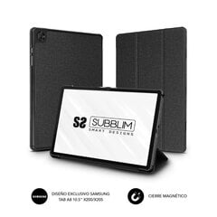 Чехол для планшета Subblim TAB A8 X200/X205 Чёрный 10,5" цена и информация | Чехлы для планшетов и электронных книг | pigu.lt
