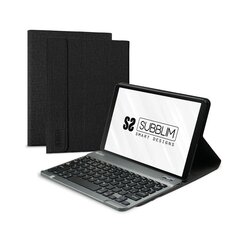 Чехол для планшета с клавиатурой Subblim Samsung Galaxy A8 Чёрный цена и информация | Чехлы для планшетов и электронных книг | pigu.lt