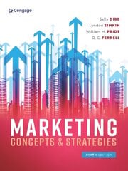 Marketing Concepts and Strategies 9th edition kaina ir informacija | Ekonomikos knygos | pigu.lt