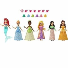 Playset Princesses Disney Ariel Cinderella Tiana Rapunzel Mullan and Belle цена и информация | Игрушки для девочек | pigu.lt