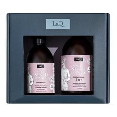 Kūno priežiūros rinkinys LaQ vyrams: Doberman dušo želė 500 ml + plaukų šampūnas 300 ml kaina ir informacija | Šampūnai | pigu.lt