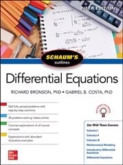 Schaum's Outline of Differential Equations, Fifth Edition 5th edition kaina ir informacija | Ekonomikos knygos | pigu.lt