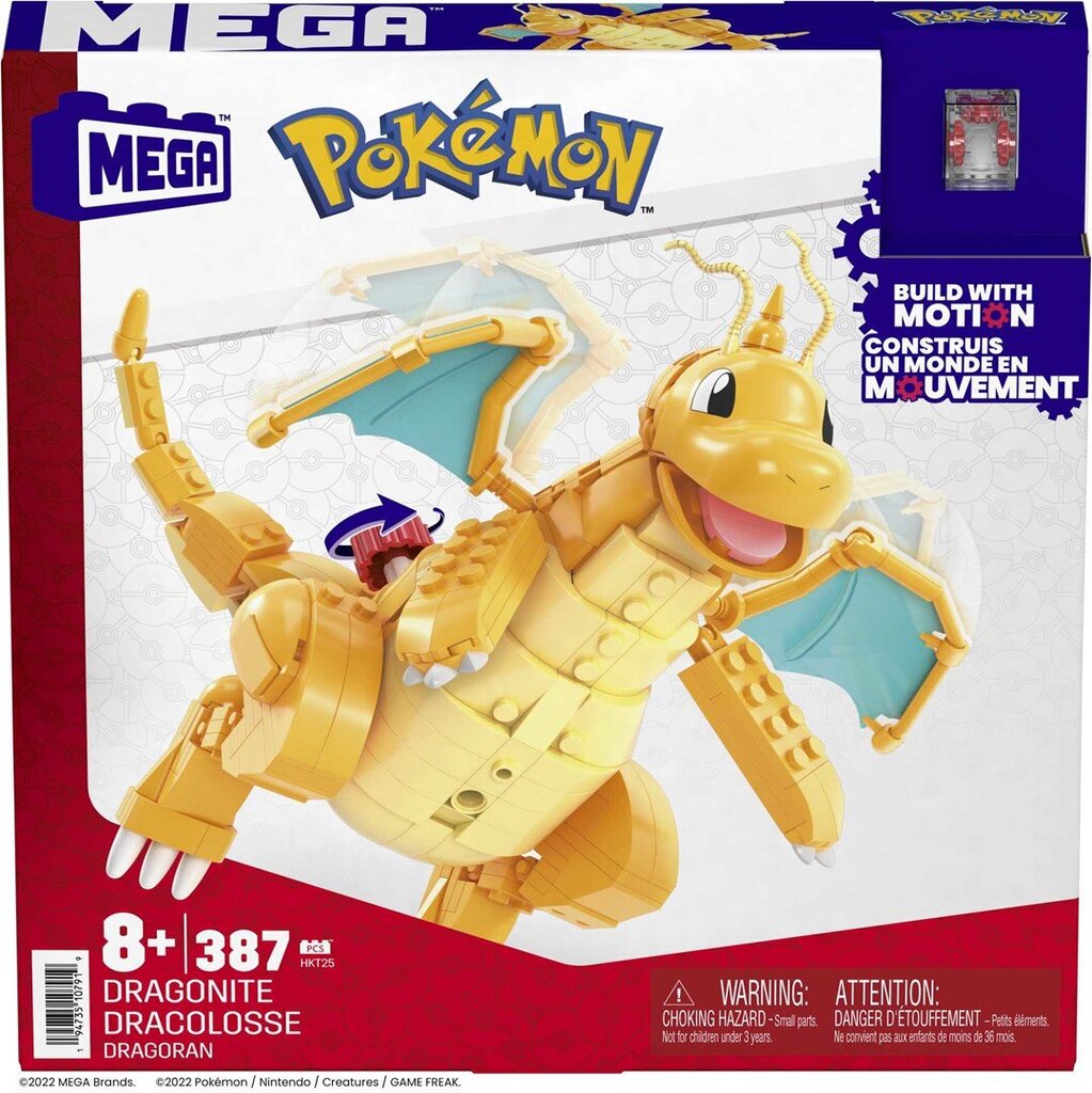 Konstruktorius Pokemon Dragonite kaina ir informacija | Konstruktoriai ir kaladėlės | pigu.lt