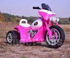 Elektrinis policijos motociklas vaikams Super-Toys, rožinis kaina ir informacija | Elektromobiliai vaikams | pigu.lt