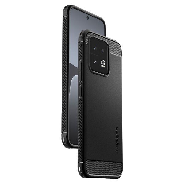 Spigen Rugged Armor, juodas kaina ir informacija | Telefono dėklai | pigu.lt