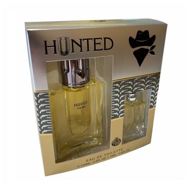 Tualetinis vanduo Real Time Hunted EDT vyrams, 100 ml + 15 ml kaina ir informacija | Kvepalai vyrams | pigu.lt