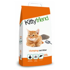 Наполнитель из глины в гранулах Kitty Friend, 20 л цена и информация | Наполнитель для кошек | pigu.lt