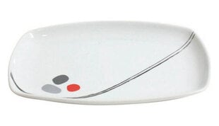 Bigbuy Home Zen & Scratch lėkštė, 31,2 x 20,7 x 3,1 cm kaina ir informacija | Indai, lėkštės, pietų servizai | pigu.lt