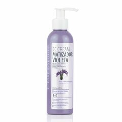 Dažanti plaukų kaukė Cleare Institute CC Cream Tonting Violet Mask, 200ml kaina ir informacija | Priemonės plaukų stiprinimui | pigu.lt