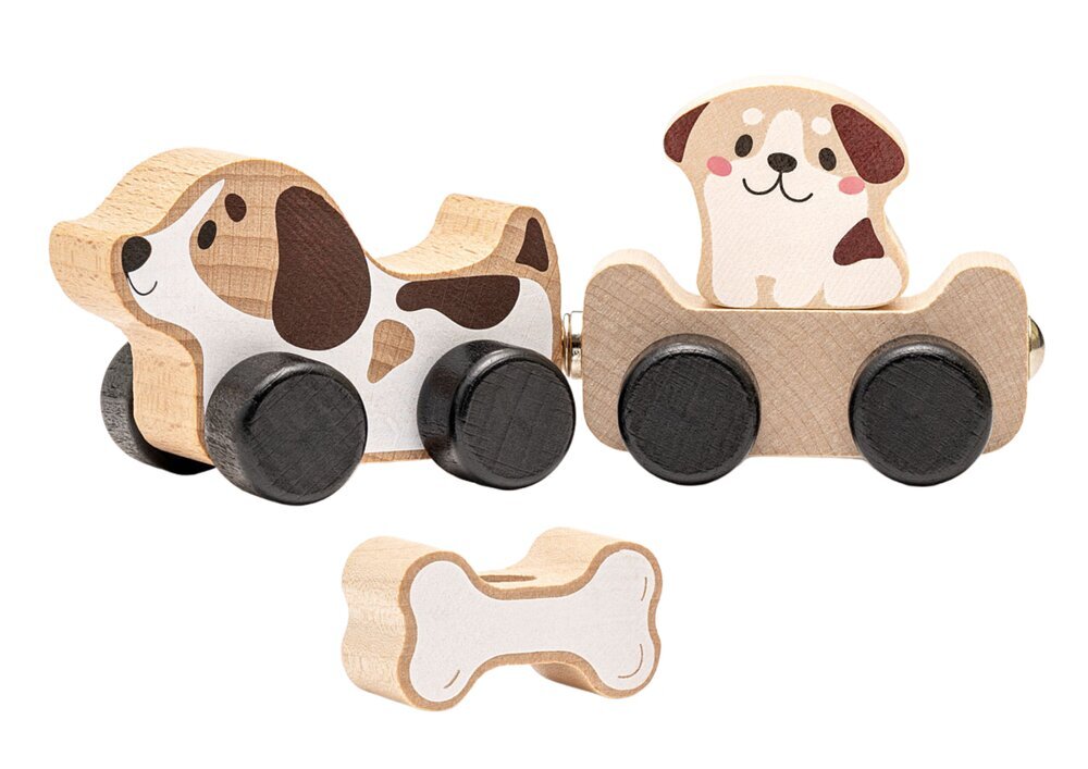 Medinis žaislas Cubika Smart Dogs Bone 15443 kaina ir informacija | Žaislai berniukams | pigu.lt
