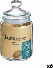 Luminarc Club stiklainis, 1,5 L , 6 vnt kaina ir informacija | Maisto saugojimo  indai | pigu.lt