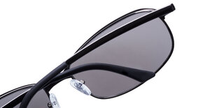Мужские солнцезащитные очки Kanga серебряное зеркальное стекло цена и информация | Легкие и мощные прозрачные защитные очки для велосипедов | pigu.lt
