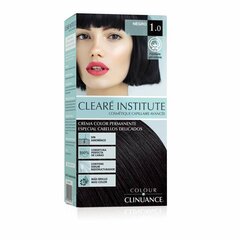 Plaukų dažai Clearé Institute Colour Clinuance N 1.0-negro kaina ir informacija | Plaukų dažai | pigu.lt