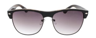 Мужские солнцезащитные очки BFF в черной оправе и с дымчатым стеклом цена и информация | Солнцезащитные очки для мужчин | pigu.lt