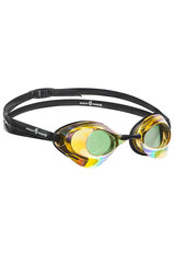 Стартовые очки. TURBO RACER II Rainbow. Желтый цена и информация | Очки для плавания | pigu.lt