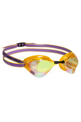Plaukimo akiniai Turbo Racer II Rainbow, geltoni kaina ir informacija | Plaukimo akiniai | pigu.lt