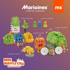 Конструктор Marioinex Mini Waffle, Мусоровоз, 48 д. цена и информация | Конструкторы и кубики | pigu.lt