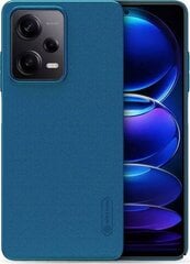 Nillkin Super Frosted Back Cover for Xiaomi Redmi Note 12 Pro 5G|Poco X5 Pro 5G Peacock Blue цена и информация | Чехлы для телефонов | pigu.lt