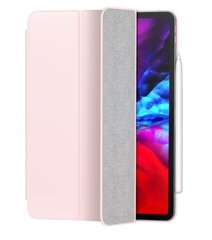 Чехол Baseus Simplism Magnetic Leather Case For iPad Pro 11" (2020) Pink цена и информация | Чехлы для планшетов и электронных книг | pigu.lt