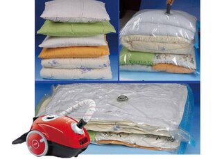 Вакуумные пакеты, 110x80 см цена и информация | Вешалки и мешки для одежды | pigu.lt