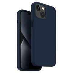 UNIQ etui Lino iPhone 14 Plus 6,7" niebieski|marine blue цена и информация | Чехлы для телефонов | pigu.lt