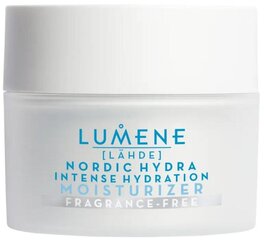 Veido kremas Lumene Lähde Nordic Hydra Intense Hydration Fragrance-Free, 50 ml kaina ir informacija | Veido kremai | pigu.lt