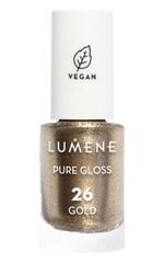 Лак для ногтей Lumene Pure Gloss 26 Gold, 5 мл цена и информация | Лаки, укрепители для ногтей | pigu.lt