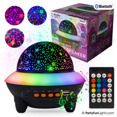 PartyFun Lights Starlight Party Speaker цена и информация | Праздничные декорации | pigu.lt