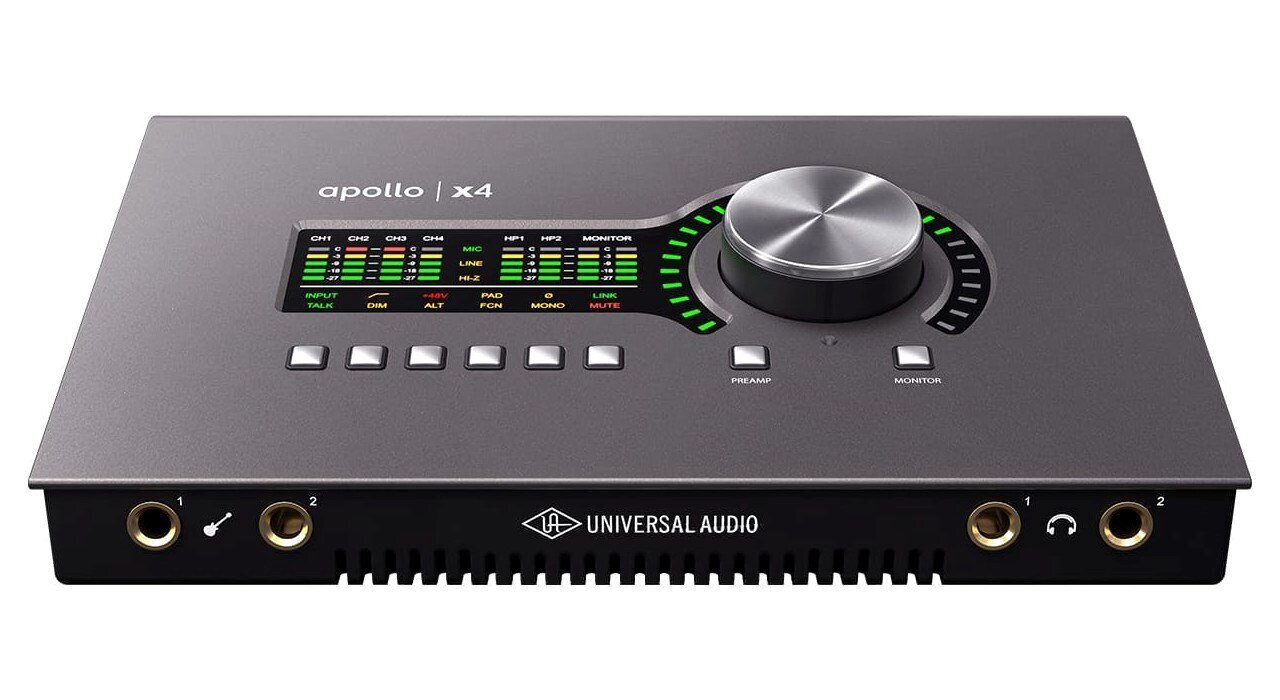 Garso sistema Universal Audio Apollo X4 HE- Thunderbolt 3 kaina ir informacija | Priedai muzikos instrumentams | pigu.lt