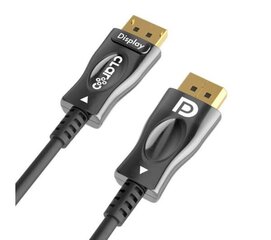 CLAROC CABLE FIBER OPTIC DP 1.4, AOC, 8K@60HZ, 30M цена и информация | Кабели и провода | pigu.lt