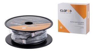 Claroc HDMI 2.0, 30 m kaina ir informacija | Kabeliai ir laidai | pigu.lt