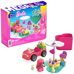 Konvertuojamas kaladėlių rinkinys Mega Barbie Color Reveal 66 vnt. kaina ir informacija | Konstruktoriai ir kaladėlės | pigu.lt