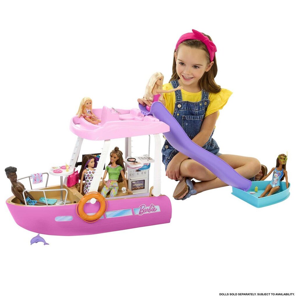 Lėlės barbės svajonių jachta Barbie kaina ir informacija | Žaislai mergaitėms | pigu.lt