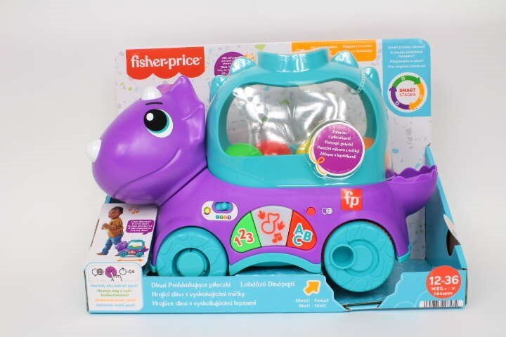 Interaktyvus dinozauras Fisher Price kaina ir informacija | Lavinamieji žaislai | pigu.lt