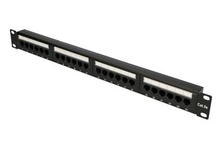 "Extralink CAT5E UTP" | Patchpanel | 24 prievadai kaina ir informacija | Korpusų priedai | pigu.lt