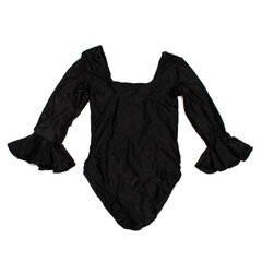 Боди Flamenco BD001BL-XL Чёрный (XL) цена и информация | Женские блузки, рубашки | pigu.lt