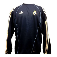 Futbolo džemperis vyrams Adidas Real Madrid CF, mėlynas kaina ir informacija | Futbolo apranga ir kitos prekės | pigu.lt